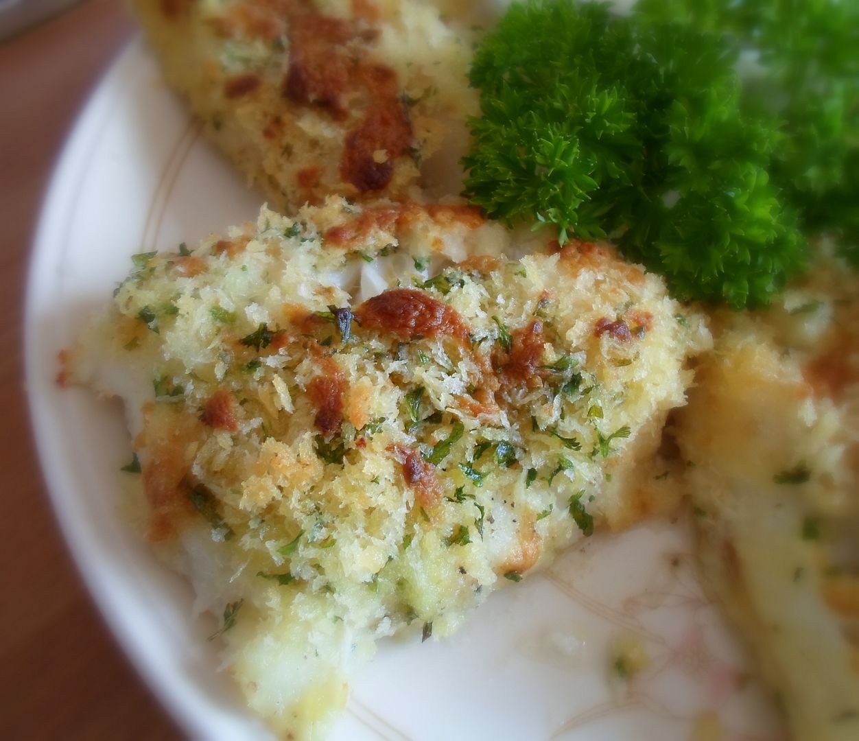 Crunchy Baked Cod with Horseradish Tartar Sauce Cooking and Recipes